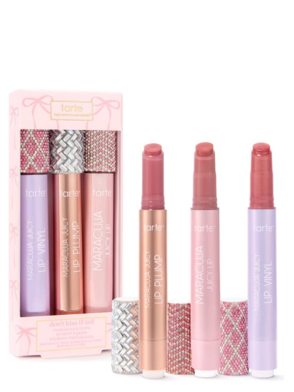 NEW✅TARTE Don’t Kiss&Tell Trio